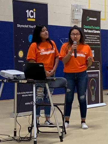 HVTechFest Hackathon - poverty team pitching